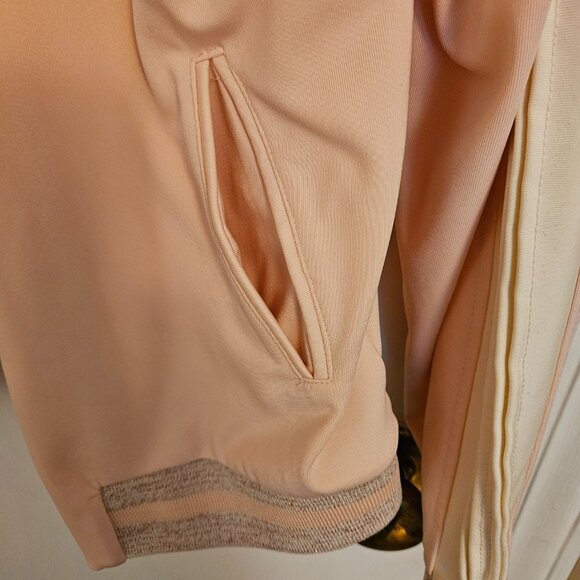 Maeve By Anthropologie Bomber/Track Jacket - Pink - Size: Medium - Picture 5 of 7